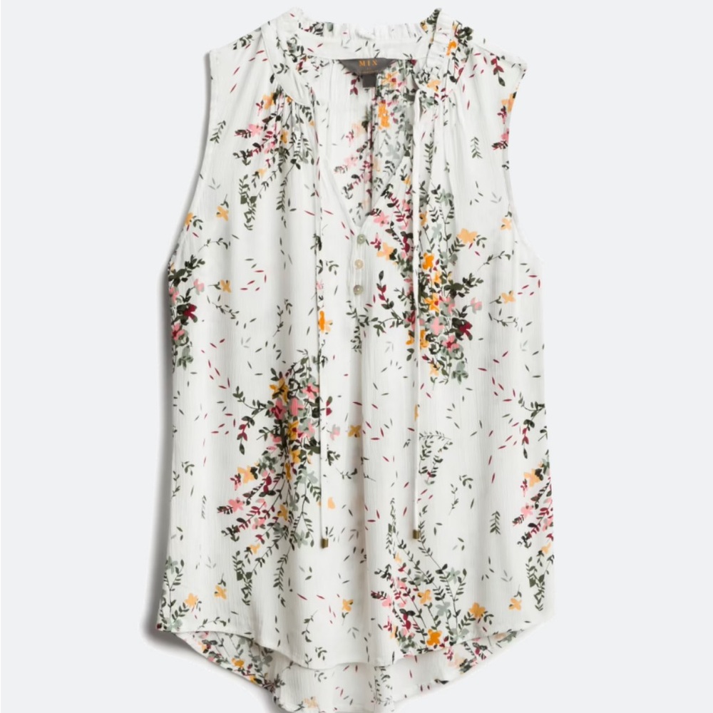 Market & Spruce Floral Tank Top